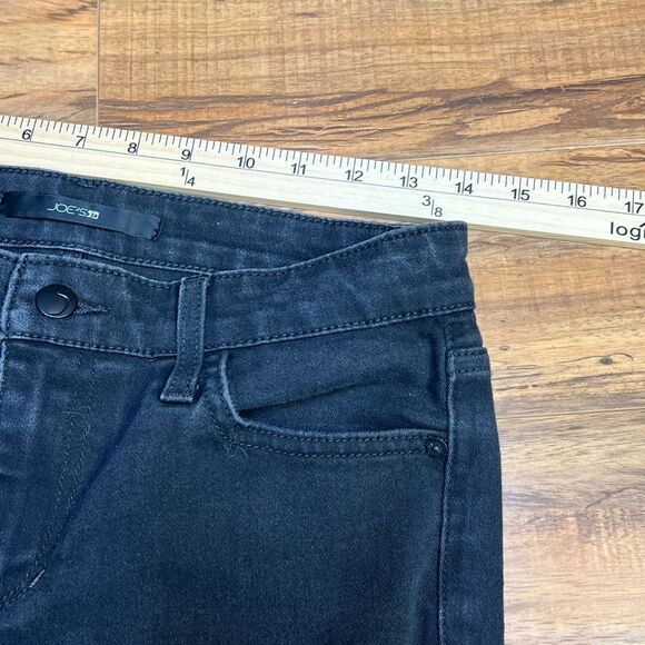 Joe's Jeans Women's Size 27 Black Low-Rise Charlene Wash Skinny Jeans. - Picture 8 of 12